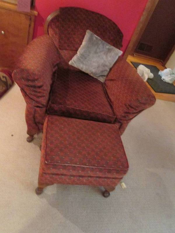 Chair with matching Foot Stool in ...