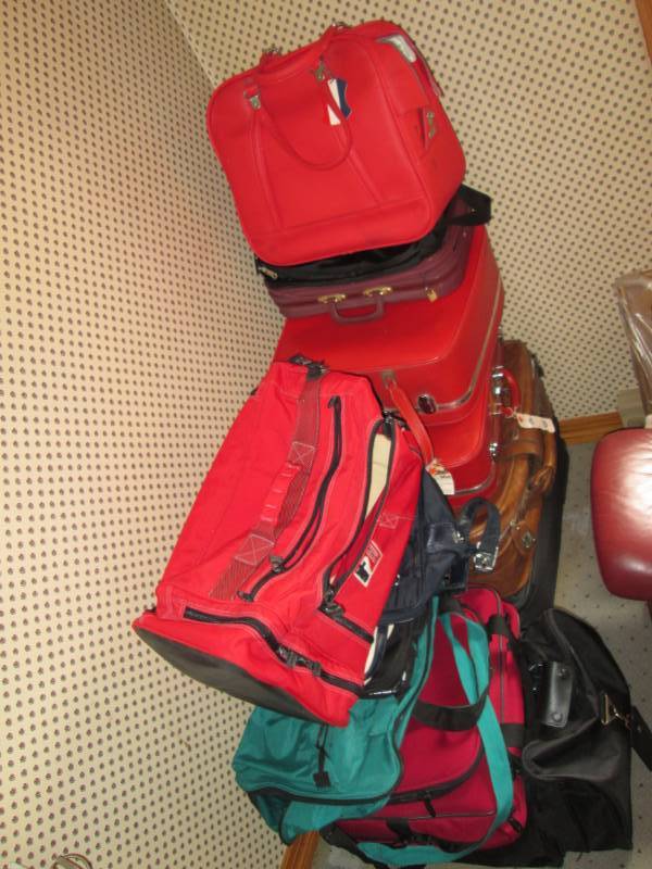 Lot of Luggages and Bags...