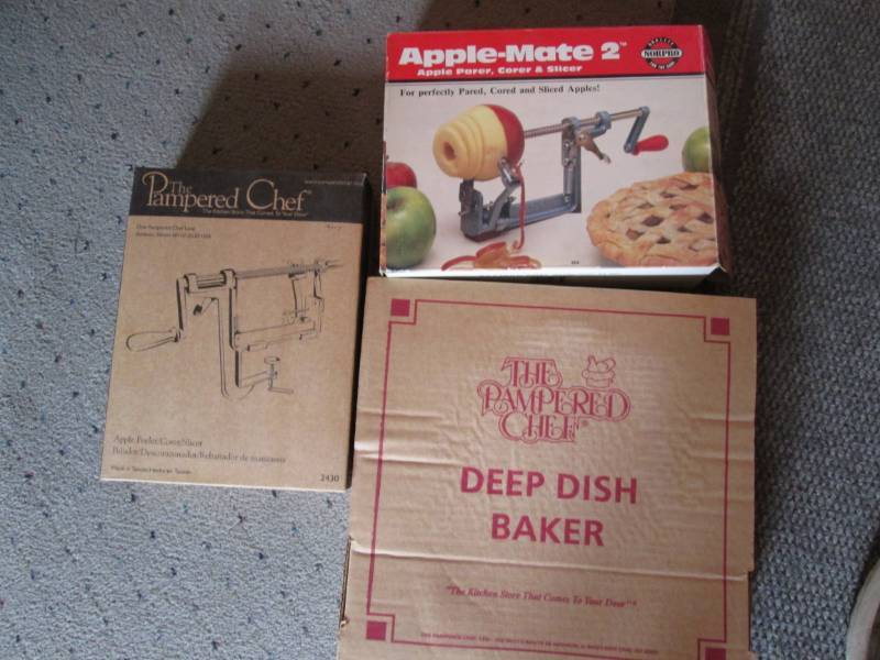 Apple Slicer, Deep Dish Baker, and ...