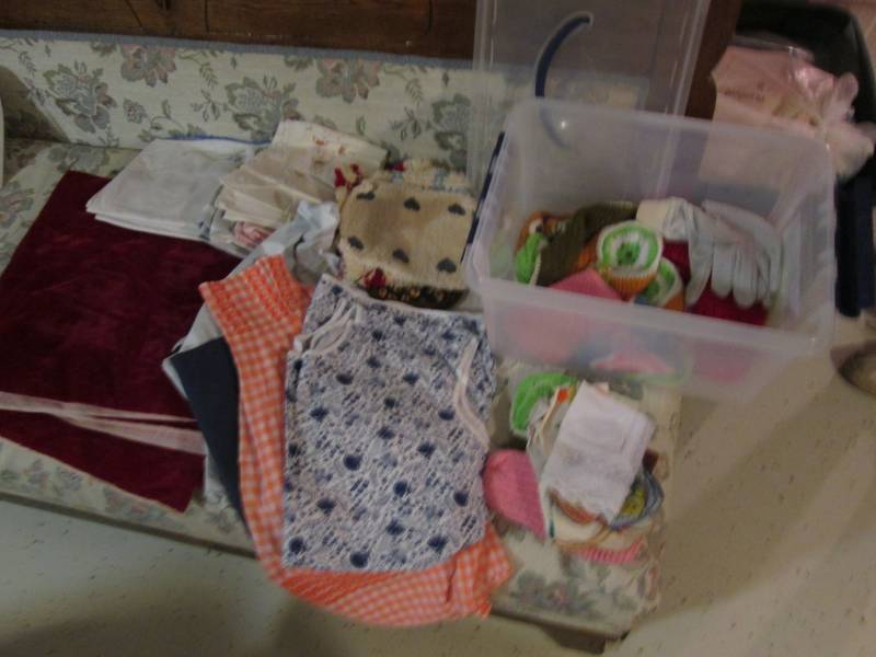 Lot of Sewing Material, needle Work...
