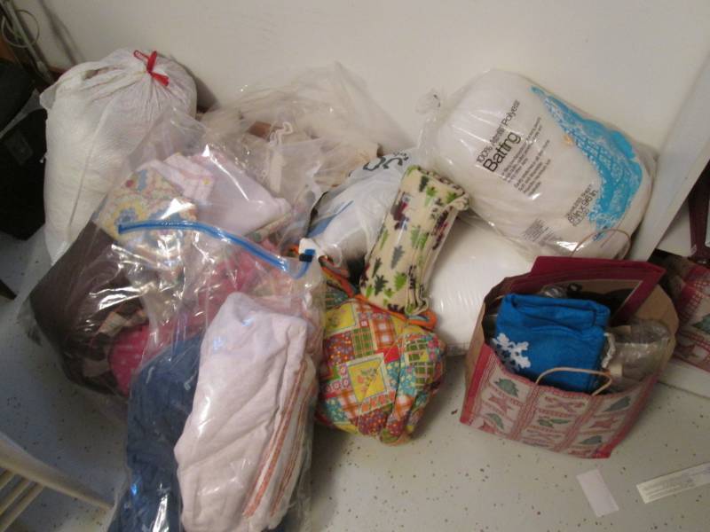 Corner of Sewing Supplies bring bo...