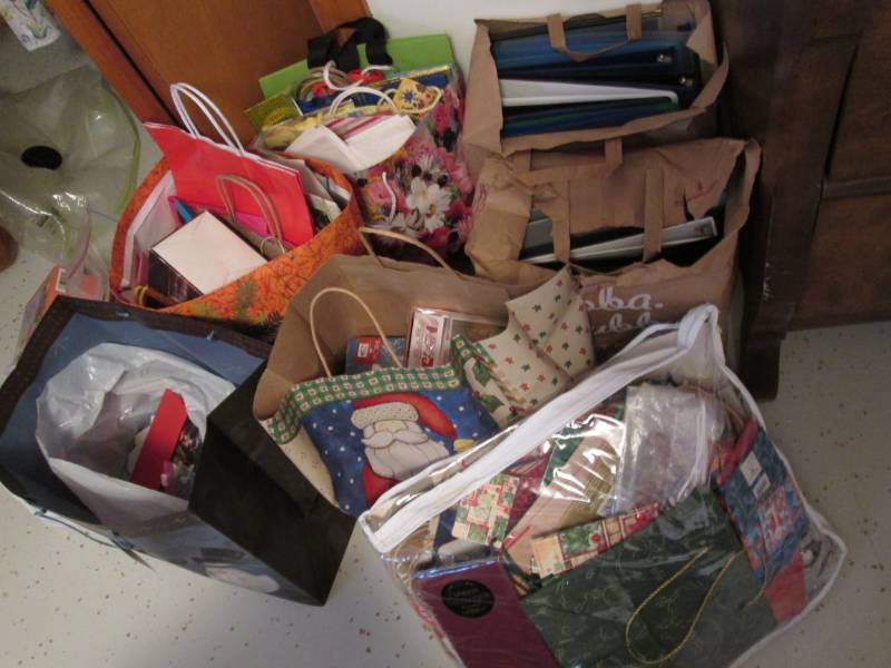 Huge Lot of Greeting Cards and Wrap...