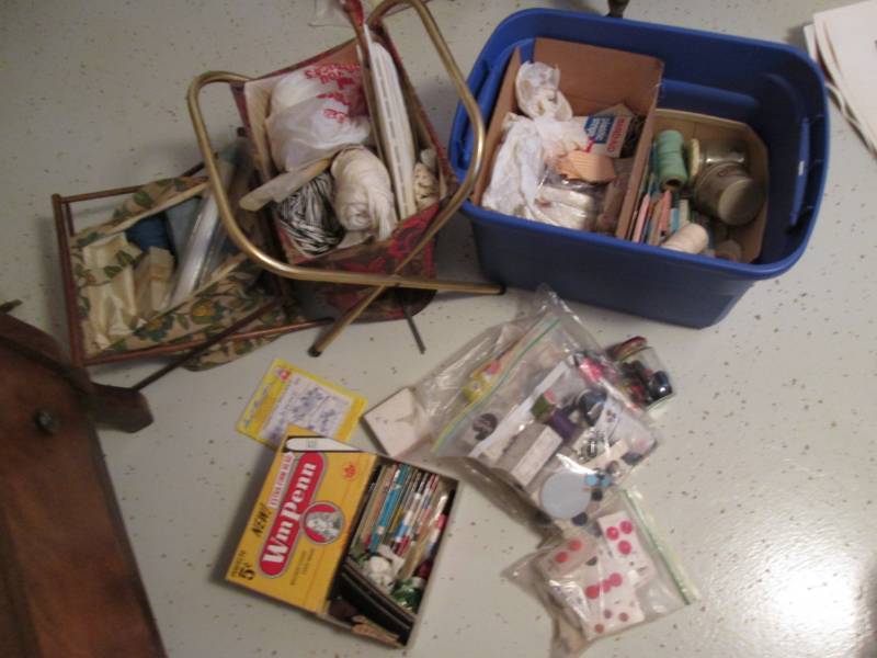 Lot of Sewing and Knitting Supplies...