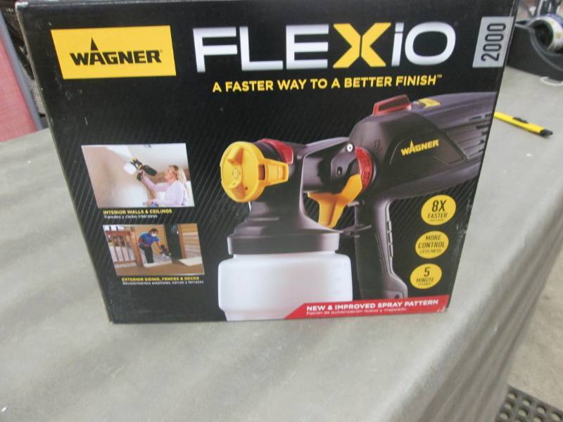 Wagner Flexio 2000 HVLP Sprayer ope...