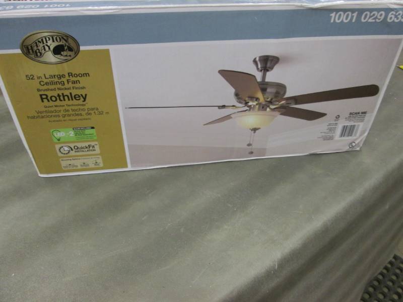 Hampton BayRothley 52 in. LED Brush...