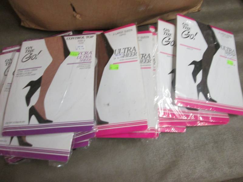 Large Lot Assorted Sized Panty Hose...