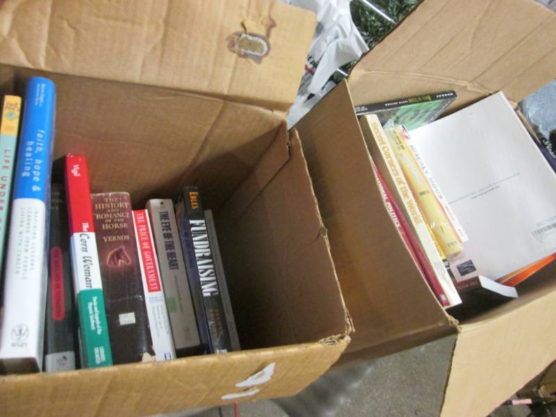 2 Boxes Non-Fiction Books...