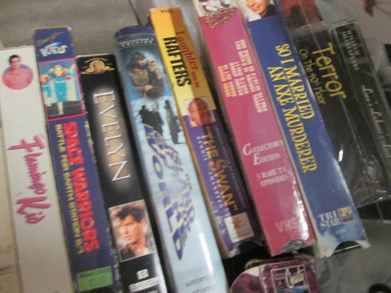 VHS Selections, Music Cds, DVDs...