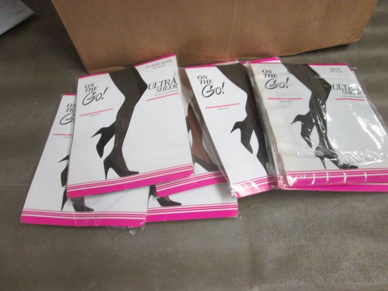 Large Lot Assorted Sized Panty Hose...