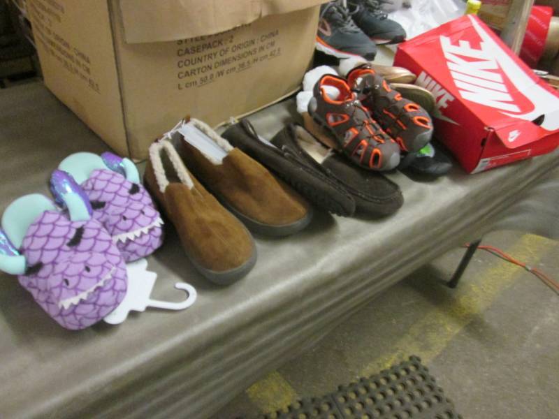Box of NWT Assorted Shoes & Slipper...