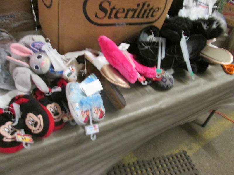 Box of NWT Assorted Shoes & Slipper...