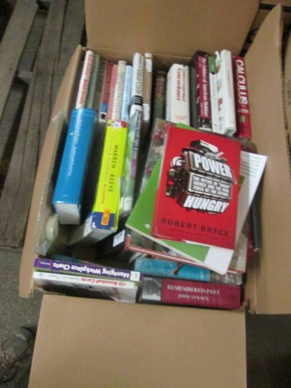 Large Box Non-Fiction Books...