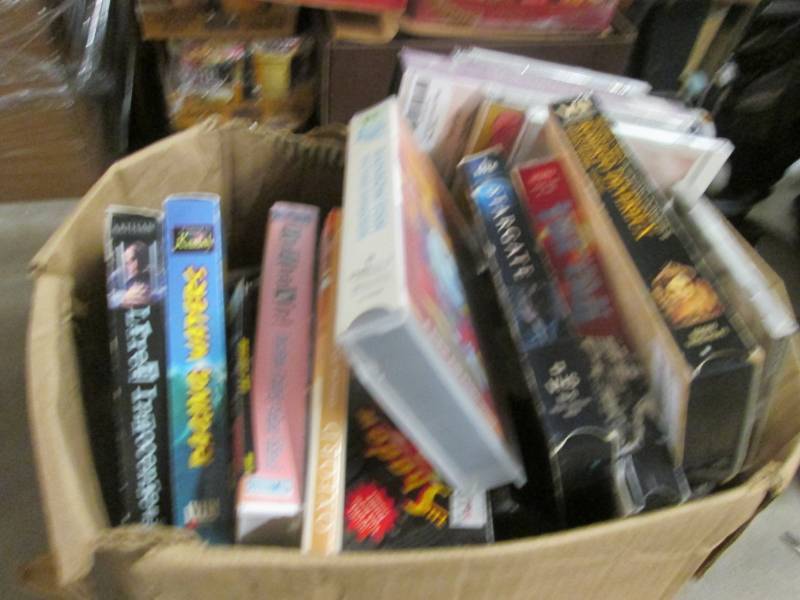 VHS Selections, Music Cds, DVDs...