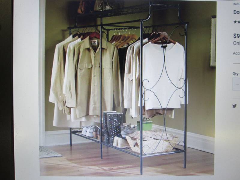Double Hanging Rod open box Retail ...
