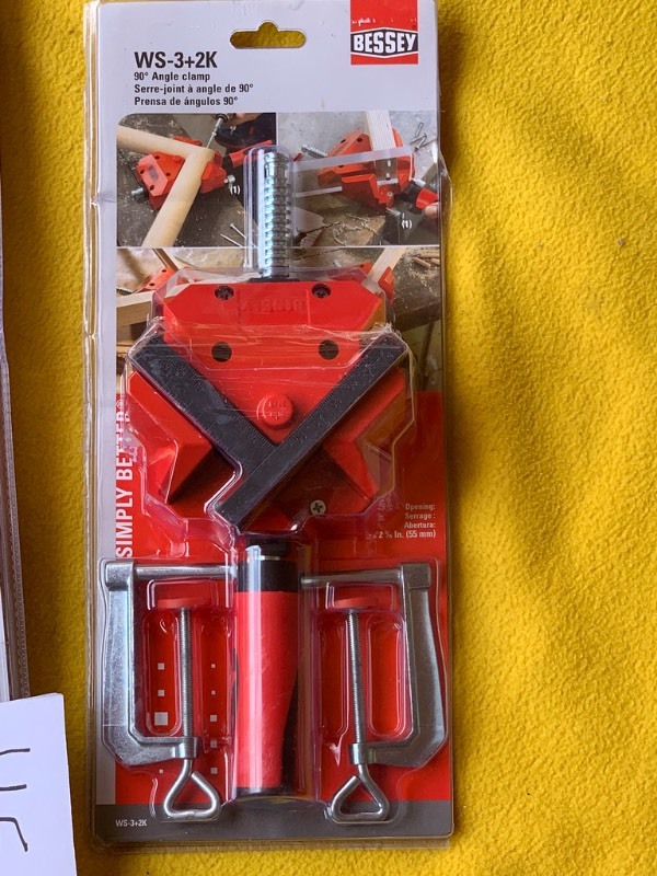 lot 45 image: Bessey Clamp lot- Clutch Style and Angle