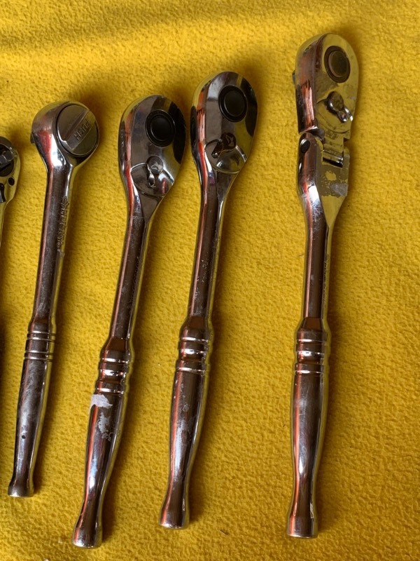 lot 53 image: Lot of Assorted Husky Ratchet Wrenches