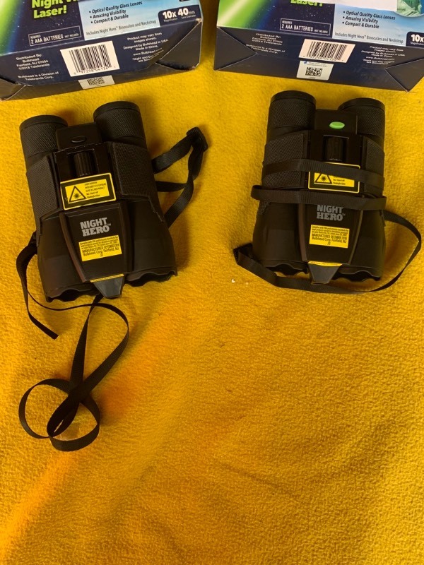 lot 54 image: Night Hero Binoculars with Night Vision Laser 40mm Lens
