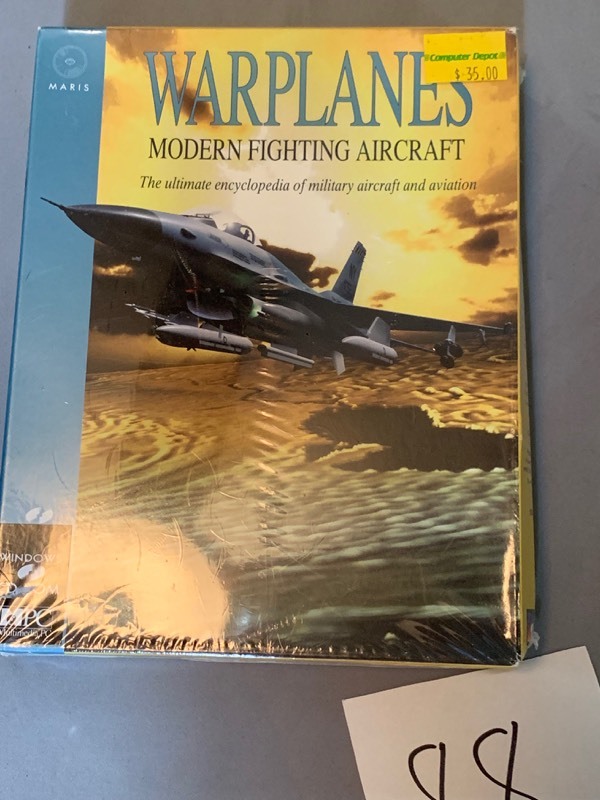 lot 88 image: PC Game War Plans Fighting Air Craft game