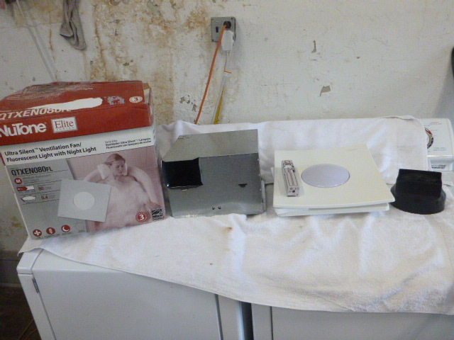 New NuTone Ventilation FanFluorescent Light