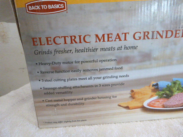 back to basics meat grinder