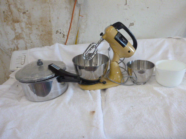 Pressure Cooker and Mixer