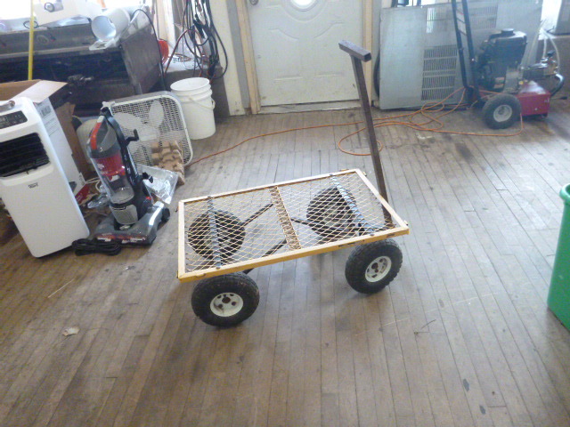 Homemade Garden Trailer