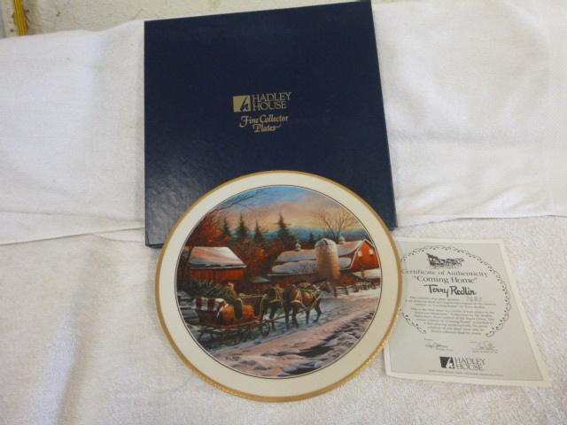 Terry Redlin Coming Home Collector Plate