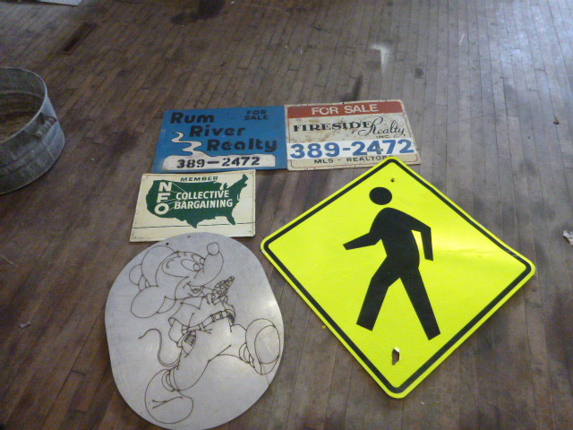 Variety of Signs