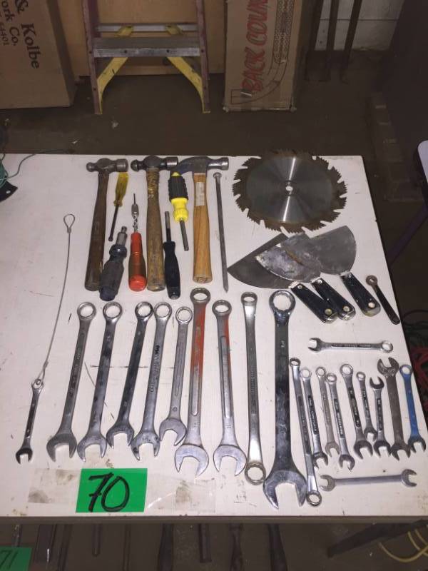 lot 70 image: Group of Tools over 30