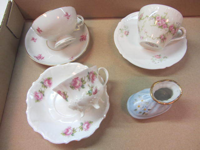 lot 95 image: Demitasse Cups & Saucers