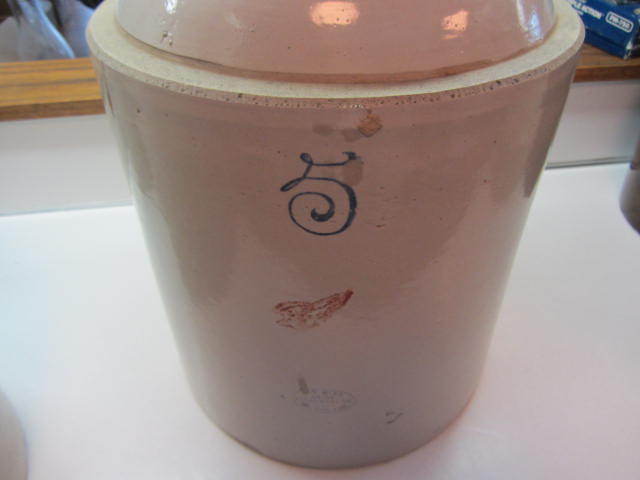 lot 103 image: Red Wing #5 Jug