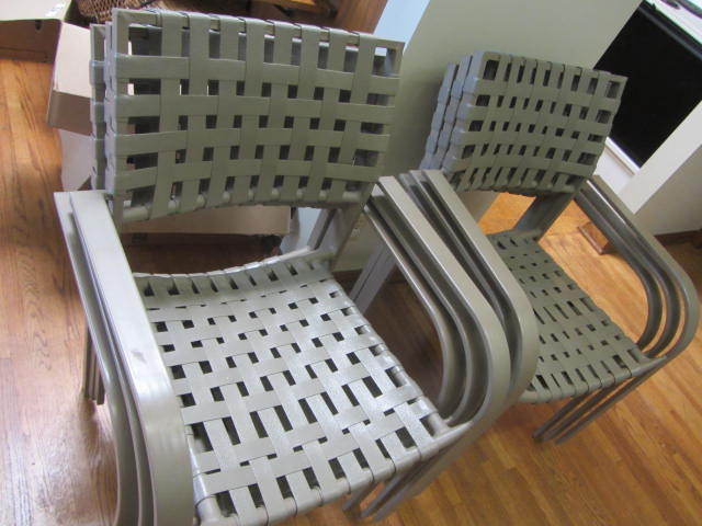 lot 65 image: New Patio Chairs