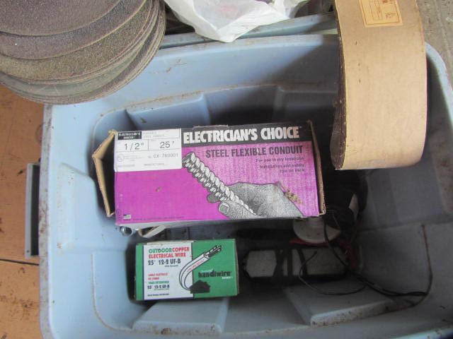 lot 33 image: Flex Conduit, House Wire