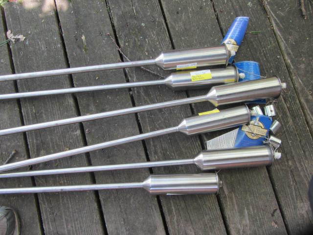 lot 44 image: SS Tiki Torches