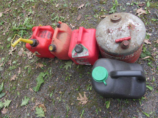 lot 168 image: Gas Cans