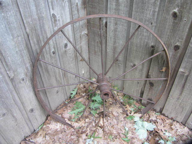 lot 167 image: Steel Wheel