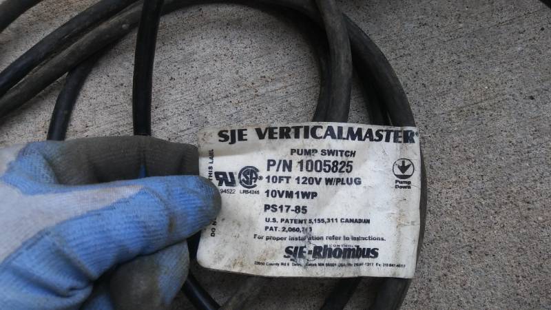 Verticalmaster Sump Pump