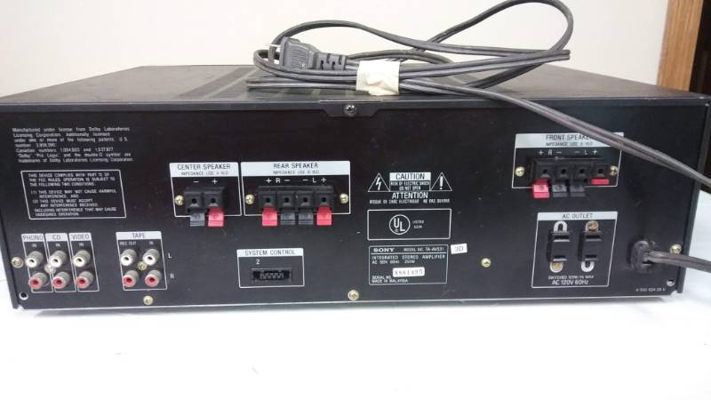 Sony Dolby Pro-logic Surround Sound Player