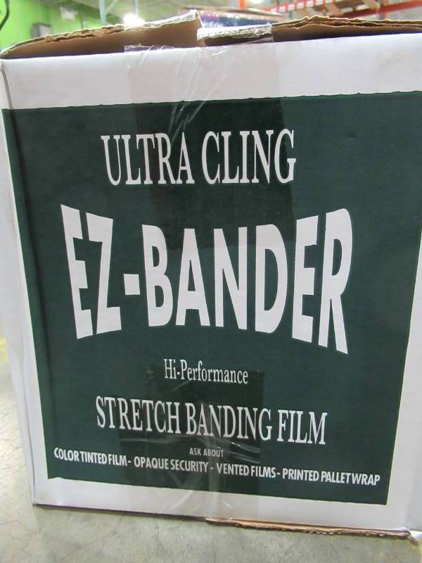 lot 230 image: Western Plastic 90 Gauge Ultra Cling Stretch Film 5 in x 1000 (12 rolls per case), WTNSBF07 - 1 Case