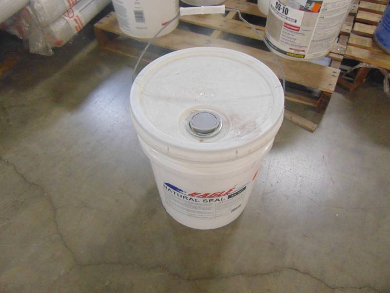 lot 446 image: Eagle 5 Gal. Natural Seal Penetrating Clear Water-Based Concrete and Masonry Water Repellant Sealer and Salt Repellant EM5