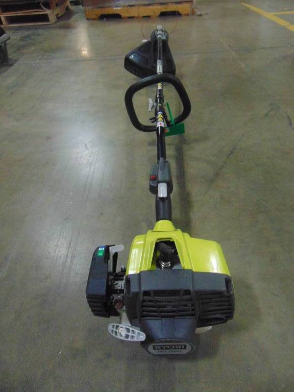 lot 462 image: Ryobi 2-Cycle 25cc Gas Full Crank Straight Shaft String Trimmer RY253SS