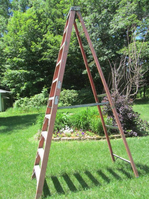 lot 57 image: Fiberglass Step Ladder