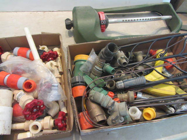 lot 147 image: Garden Hose Parts, Sprinkler