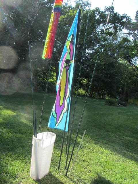 lot 219 image: Wind Sock & Poles