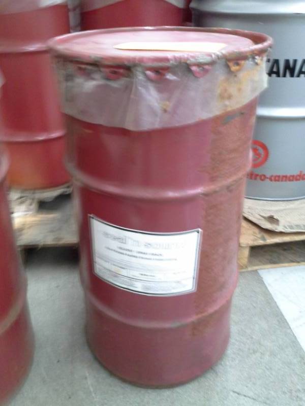 lot 436 image: One Keg of Oil Service Seal n Sound Solvent Spray Grade Non-Fibrated Asphalt Solvent Undercoating 16-Gallon