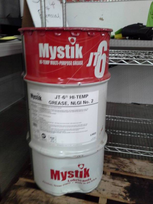 lot 442 image: One Keg of Mystik JT-6 Hi-Temp Multi-Purpose Grease NLGI #2