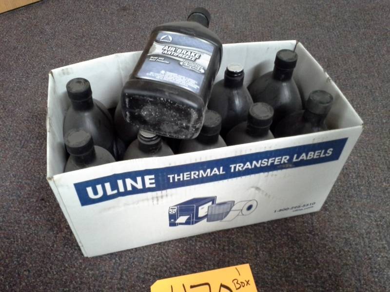 lot 470 image: One Case of Penray Air Brake Antifreeze Dryer and Rust Protector 32oz. Bottles