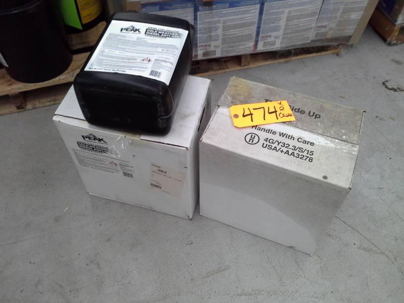 lot 474 image: 2 Cases of Peak Diesel Fuel Additive Cold Weather Diesel Anti-Gel Concentrate 18lbs. Bottles