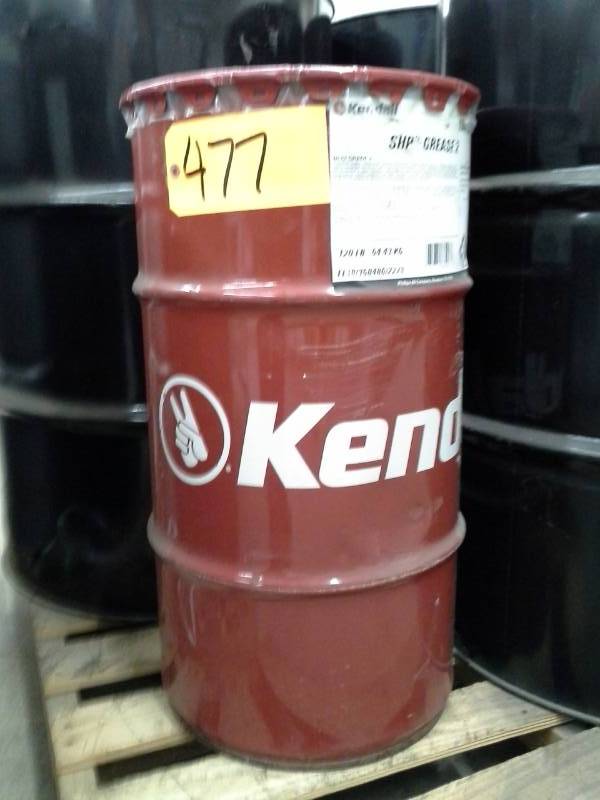 lot 477 image: One Keg of Kendall SHP Grease 2 NLGI Grade 2