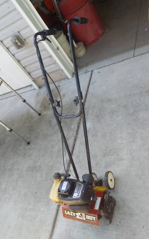 Lazy Boy Tiller (Needs A Tune-Up)